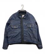 LEVI'S×sacaiリーバイス×サカイ）の古着「Men's Denim x Nylon Twill Reversible Blouson」｜インディゴ
