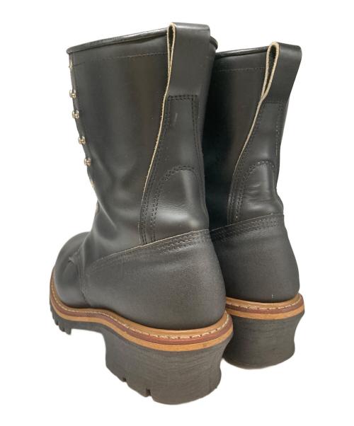 RED WING（レッドウィング）RED WING (レッドウィング) ロガーブーツ ブラック サイズ:9Dの古着・服飾アイテム
