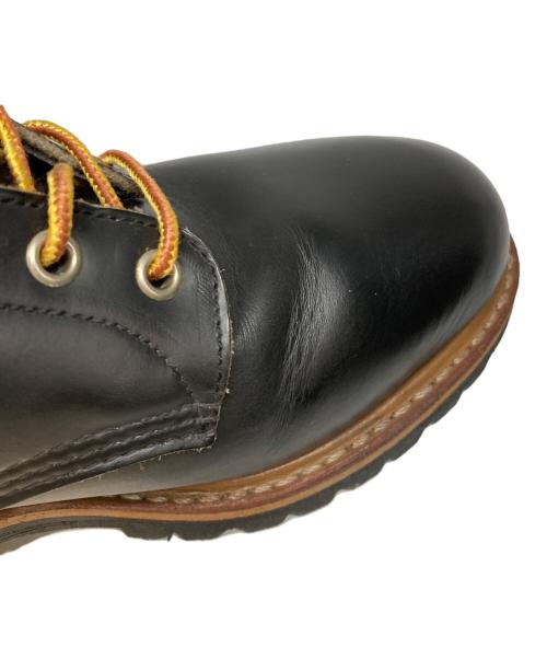 RED WING（レッドウィング）RED WING (レッドウィング) ロガーブーツ ブラック サイズ:9Dの古着・服飾アイテム