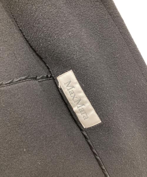 MaxMara（マックスマーラ）MaxMara (マックスマーラ) ケープコート ブラック サイズ:40の古着・服飾アイテム