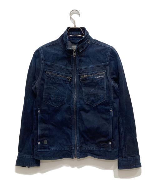 G-STAR RAW（ジースターロゥ）G-STAR RAW (ジースターロゥ) デニムジャケット インディゴ サイズ:Mの古着・服飾アイテム