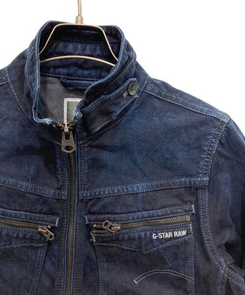 G-STAR RAW（ジースターロゥ）G-STAR RAW (ジースターロゥ) デニムジャケット インディゴ サイズ:Mの古着・服飾アイテム