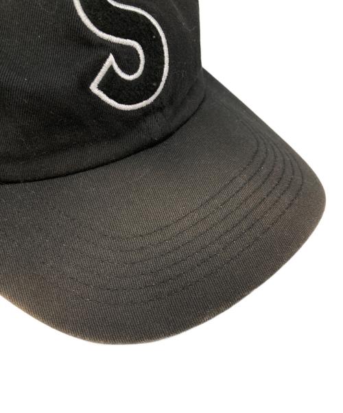 SUPREME（シュプリーム）Supreme (シュプリーム) Felt S Logo 6-Panel ブラックの古着・服飾アイテム