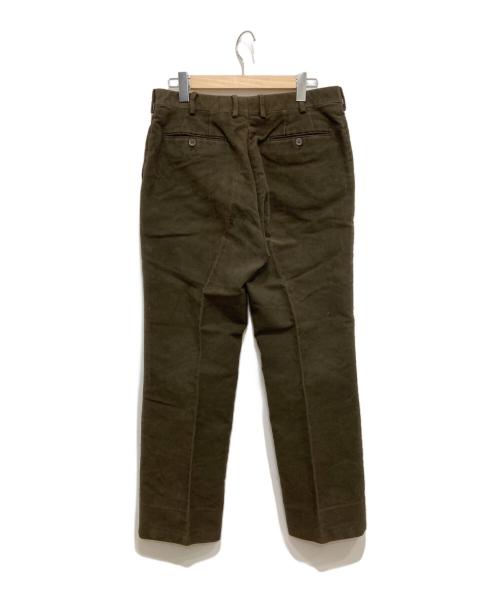 Salvatore Ferragamo（サルヴァトーレ フェラガモ）Salvatore Ferragamo (サルヴァトーレ フェラガモ) テーパードパンツ ブラウン サイズ:52の古着・服飾アイテム