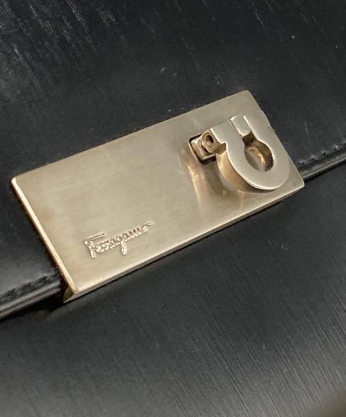 Salvatore Ferragamo（サルヴァトーレ フェラガモ）Salvatore Ferragamo (サルヴァトーレ フェラガモ) 3つ折り財布 ブラックの古着・服飾アイテム