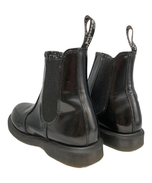 Dr.Martens（ドクターマーチン）Dr.Martens (ドクターマーチン) フローラチェルシーブーツ ブラック サイズ:EU37の古着・服飾アイテム