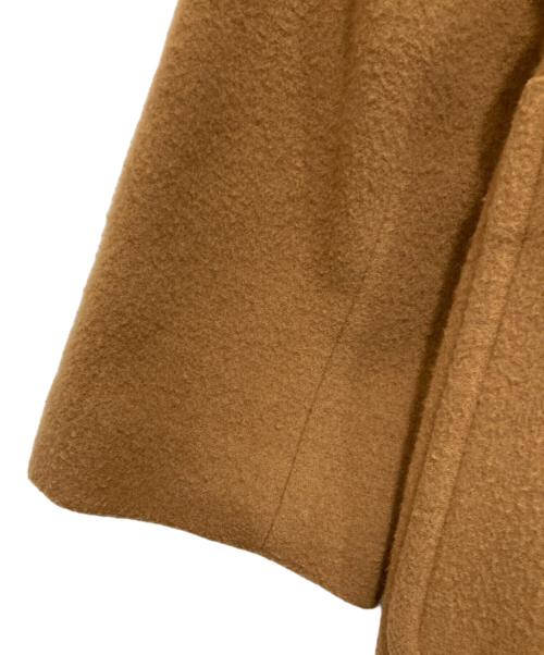 JOHN SMEDLEY（ジョンスメドレー）JOHN SMEDLEY (ジョンスメドレー) ノーカーラーコート ブラウン サイズ:1の古着・服飾アイテム