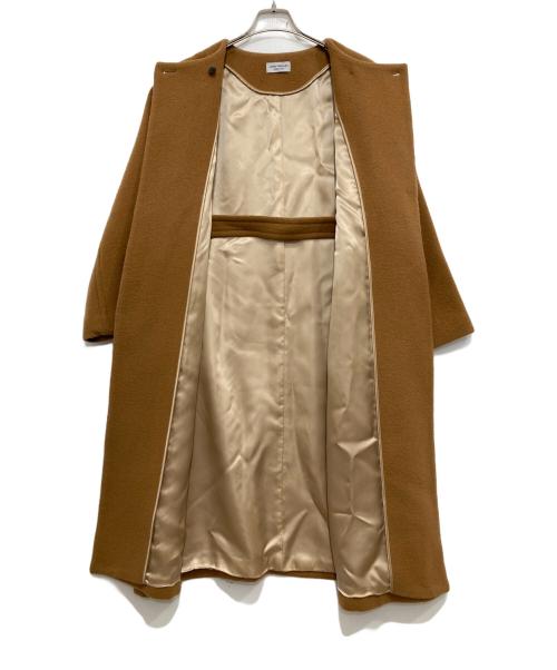 JOHN SMEDLEY（ジョンスメドレー）JOHN SMEDLEY (ジョンスメドレー) ノーカーラーコート ブラウン サイズ:1の古着・服飾アイテム