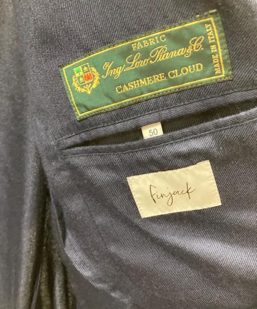 LORO PIANA（ロロピアーナ）LORO PIANA (ロロピアーナ) Finjack (フィンジャック) テーラードジャケット ネイビー サイズ:50の古着・服飾アイテム