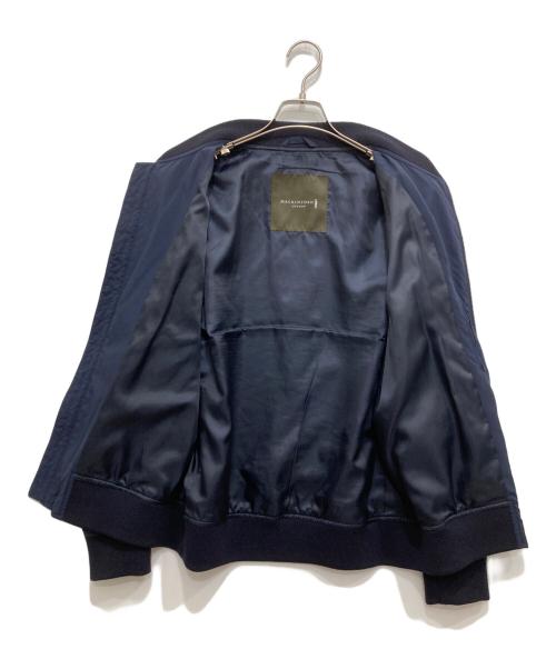 MACKINTOSH LONDON（マッキントッシュ ロンドン）MACKINTOSH LONDON (マッキントッシュ ロンドン) コーデュラタイプライターMA-1 ネイビー サイズ:40の古着・服飾アイテム