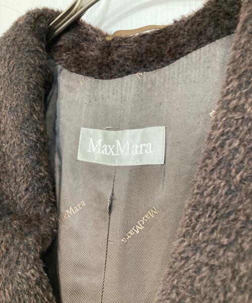 MaxMara（マックスマーラ）MaxMara (マックスマーラ) アルパカコート ブラウン サイズ:36の古着・服飾アイテム