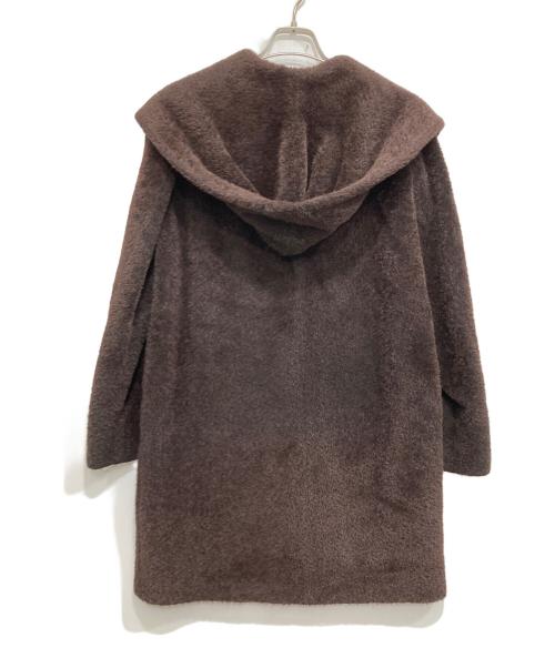 MaxMara（マックスマーラ）MaxMara (マックスマーラ) アルパカコート ブラウン サイズ:36の古着・服飾アイテム