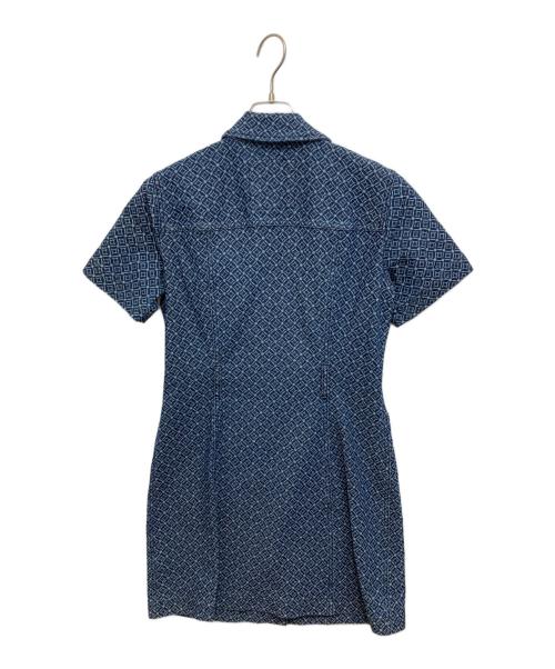 MICHAEL KORS（マイケル・コース）MICHAEL KORS (マイケル・コース) FOULARDベルトデニムドレス ブルー サイズ:Sの古着・服飾アイテム