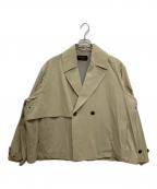 UNITED TOKYOユナイテッドトーキョー）の古着「トレンチシャツジャケット」｜ベージュ