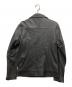 Lui's (ルイス) ダブルライダースフェイクレザージャケット ブラック サイズ:S：5000円
