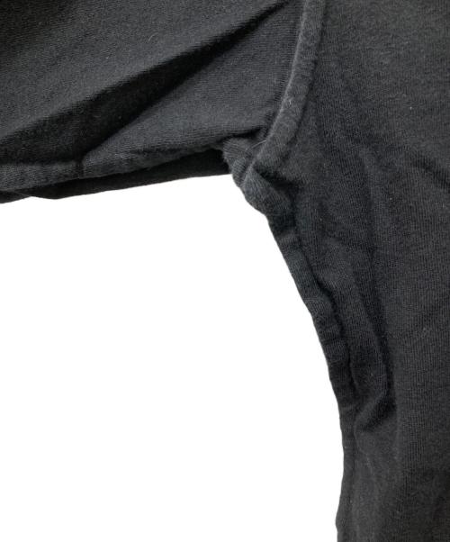 COMME des GARCONS HOMME（コムデギャルソン オム）COMME des GARCONS HOMME (コムデギャルソン オム) デザインドット柄長袖ポロシャツ ブラック サイズ:SSの古着・服飾アイテム