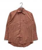 BURBERRY LONDONバーバリーロンドン）の古着「チェックシャツ」｜レッド