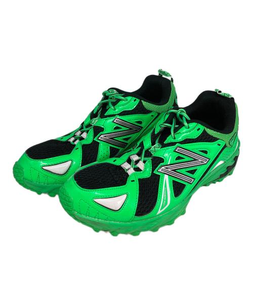NEW BALANCE（ニューバランス）NEW BALANCE (ニューバランス) ローカットスニーカー 黄緑 サイズ:27の古着・服飾アイテム