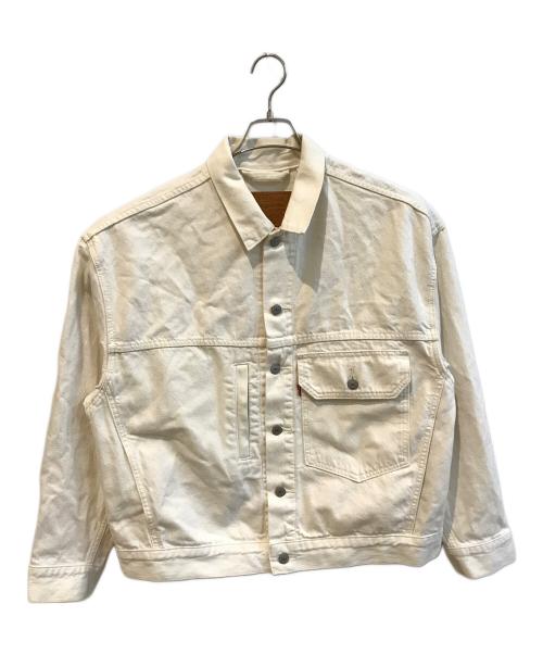 LEVI'S（リーバイス）LEVI'S (リーバイス) デニムジャケット ホワイト サイズ:Ｓの古着・服飾アイテム