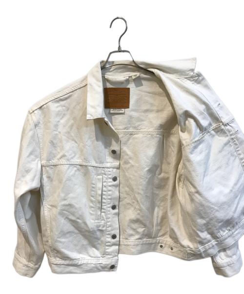 LEVI'S（リーバイス）LEVI'S (リーバイス) デニムジャケット ホワイト サイズ:Ｓの古着・服飾アイテム