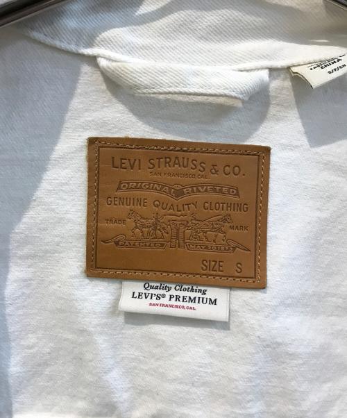 LEVI'S（リーバイス）LEVI'S (リーバイス) デニムジャケット ホワイト サイズ:Ｓの古着・服飾アイテム