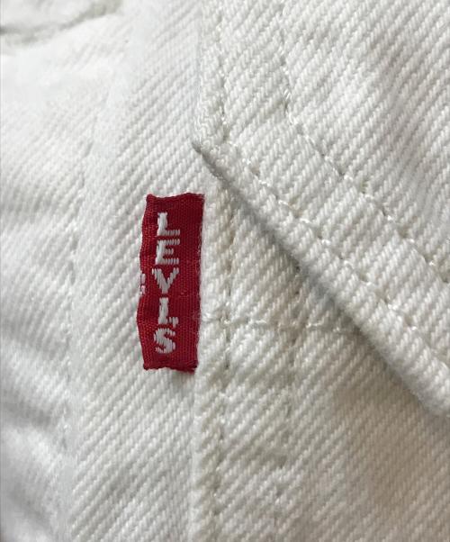 LEVI'S（リーバイス）LEVI'S (リーバイス) デニムジャケット ホワイト サイズ:Ｓの古着・服飾アイテム