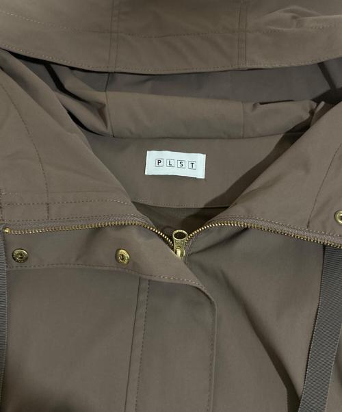 PLST（プラステ）PLST (プラステ) Aラインマウンテンパーカ ベージュ サイズ:Sの古着・服飾アイテム