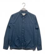 sacaiサカイ）の古着「ドローストリングシャツ」｜ネイビー