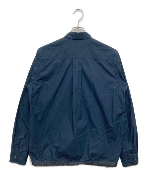 sacai（サカイ）sacai (サカイ) ドローストリングシャツ ネイビー サイズ:3の古着・服飾アイテム