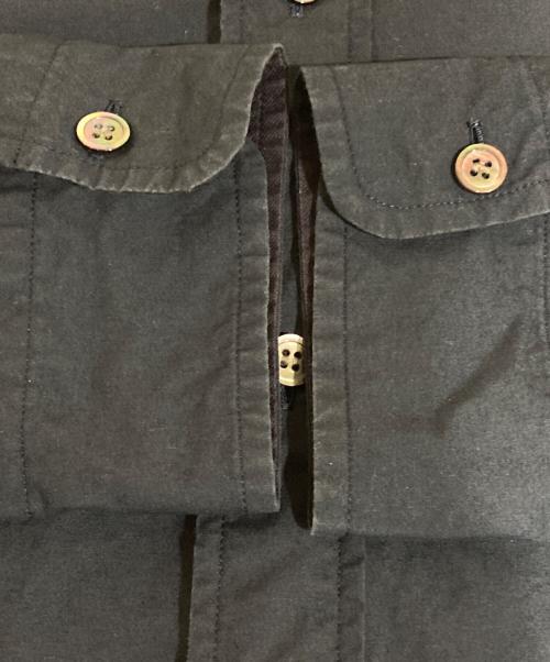 sacai（サカイ）sacai (サカイ) ドローストリングシャツ ネイビー サイズ:3の古着・服飾アイテム