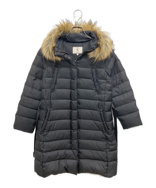 AIGLE（エーグル）AIGLE (エーグル) ダウンコート ブラック サイズ:Mの古着・服飾アイテム
