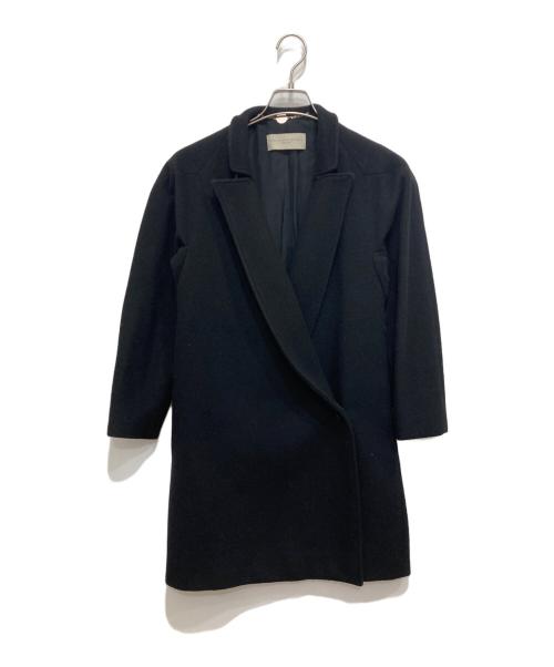 STELLA McCARTNEY（ステラマッカートニー）STELLA McCARTNEY (ステラマッカートニー) カシミヤ混ウールコート ブラック サイズ:36の古着・服飾アイテム