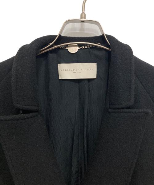 STELLA McCARTNEY（ステラマッカートニー）STELLA McCARTNEY (ステラマッカートニー) カシミヤ混ウールコート ブラック サイズ:36の古着・服飾アイテム