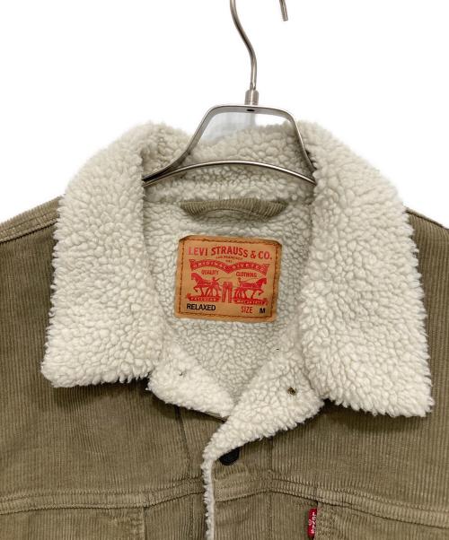 LEVI'S（リーバイス）LEVI'S (リーバイス) シェルパトラッカージャケット オリーブ サイズ:Mの古着・服飾アイテム
