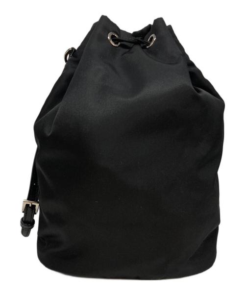 PRADA（プラダ）PRADA (プラダ) Re-nylon 巾着ポーチ ブラックの古着・服飾アイテム