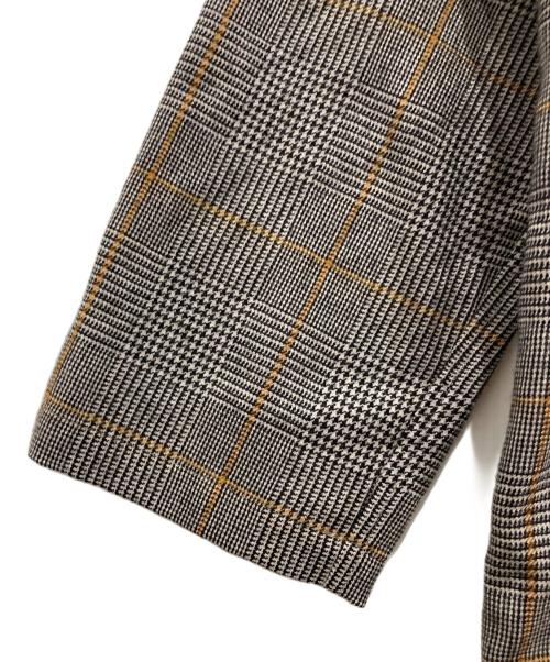 Graphpaper（グラフペーパー）Graphpaper (グラフペーパー) GLENCHECK WOOL L/S BOX SHIRT グレー サイズ:2の古着・服飾アイテム