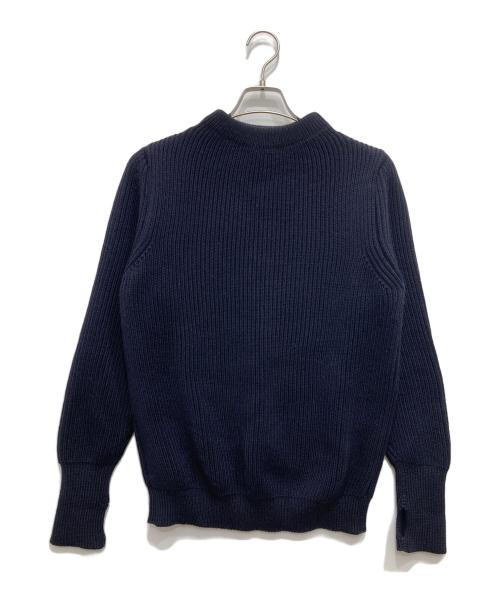 ANDERSEN-ANDERSEN（アンデルセン アンデルセン）Andersen-Andersen (アンデルセン アンデルセン) モックネックニット ネイビー サイズ:Sの古着・服飾アイテム