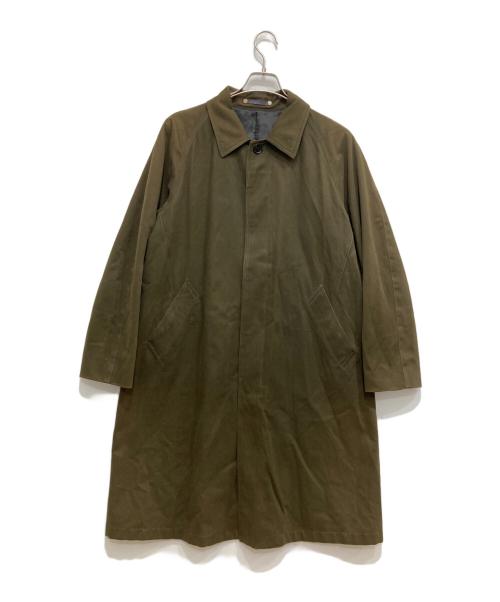 PS Paul Smith（ＰＳポールスミス）PS Paul Smith (ＰＳポールスミス) ステンカラーコート カーキ サイズ:Mの古着・服飾アイテム