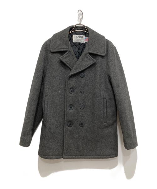 Schott（ショット）Schott (ショット) U.S.74ON PEA JACKET グレー サイズ:40の古着・服飾アイテム