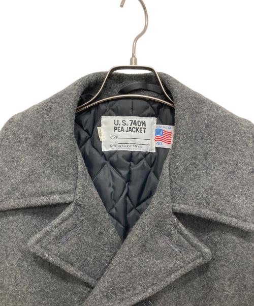 Schott（ショット）Schott (ショット) U.S.74ON PEA JACKET グレー サイズ:40の古着・服飾アイテム