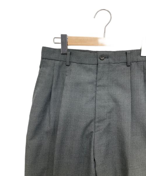 COMME des GARCONS HOMME（コムデギャルソン オム）COMME des GARCONS HOMME (コムデギャルソン オム) 千鳥格子柄パンツ グレー サイズ:Lの古着・服飾アイテム
