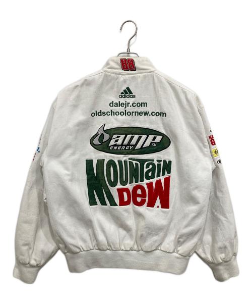 CHASE authentics（チェイスオーセンティック）CHASE authentics (チェイスオーセンティック) レーシングジャケット ホワイト サイズ:Lの古着・服飾アイテム