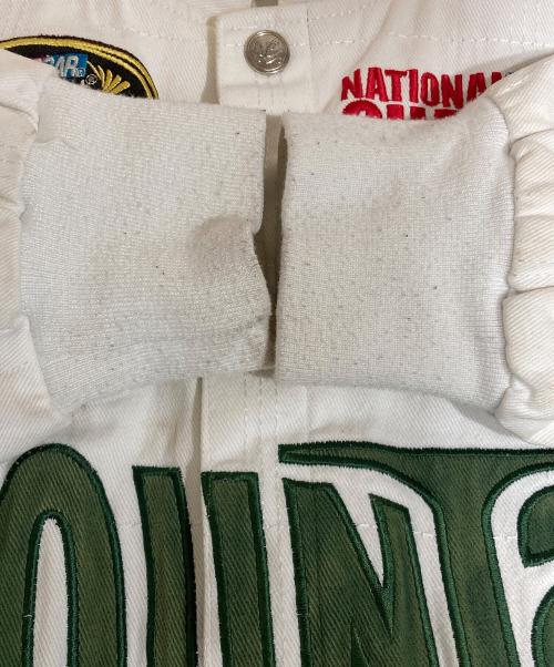 CHASE authentics（チェイスオーセンティック）CHASE authentics (チェイスオーセンティック) レーシングジャケット ホワイト サイズ:Lの古着・服飾アイテム