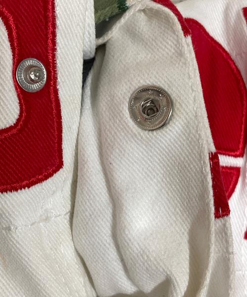 CHASE authentics（チェイスオーセンティック）CHASE authentics (チェイスオーセンティック) レーシングジャケット ホワイト サイズ:Lの古着・服飾アイテム