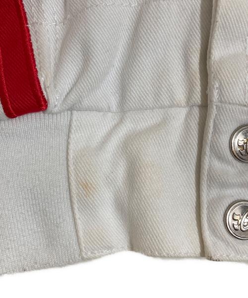 CHASE authentics（チェイスオーセンティック）CHASE authentics (チェイスオーセンティック) レーシングジャケット ホワイト サイズ:Lの古着・服飾アイテム