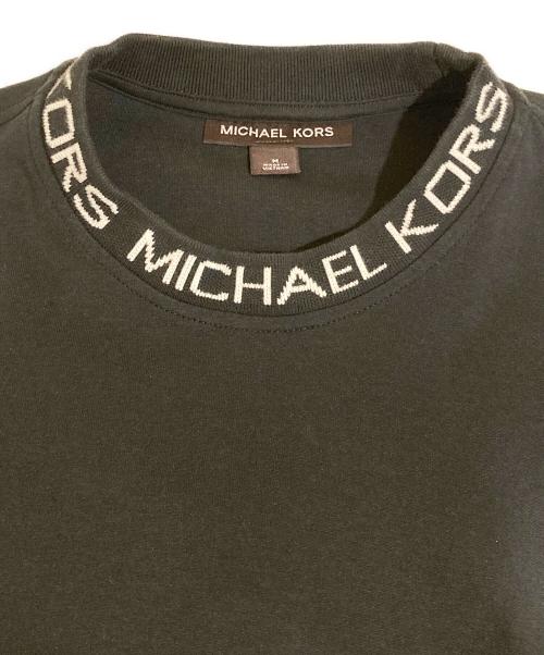 MICHAEL KORS（マイケル・コース）MICHAEL KORS (マイケル・コース) モックネックスウェット ブラック サイズ:Mの古着・服飾アイテム