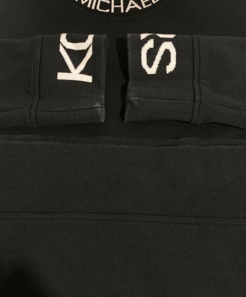 MICHAEL KORS（マイケル・コース）MICHAEL KORS (マイケル・コース) モックネックスウェット ブラック サイズ:Mの古着・服飾アイテム