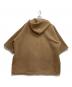 malla (マーラ) フーデッドボアコート ベージュ サイズ:38：4000円