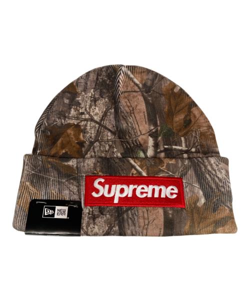 SUPREME（シュプリーム）Supreme (シュプリーム) New Era (ニューエラ) Box Logo Beanie カーキ 未使用品の古着・服飾アイテム