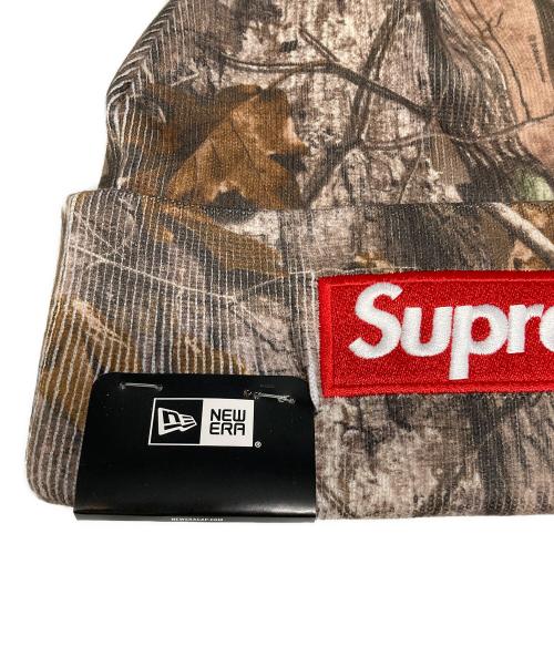 SUPREME（シュプリーム）Supreme (シュプリーム) New Era (ニューエラ) Box Logo Beanie カーキ 未使用品の古着・服飾アイテム